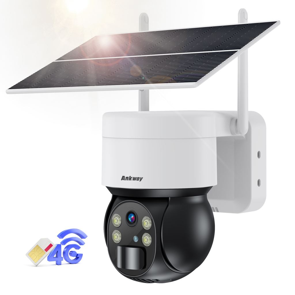 Ankway-Choetech ASC006 napelemes PTZ IP kamera  
