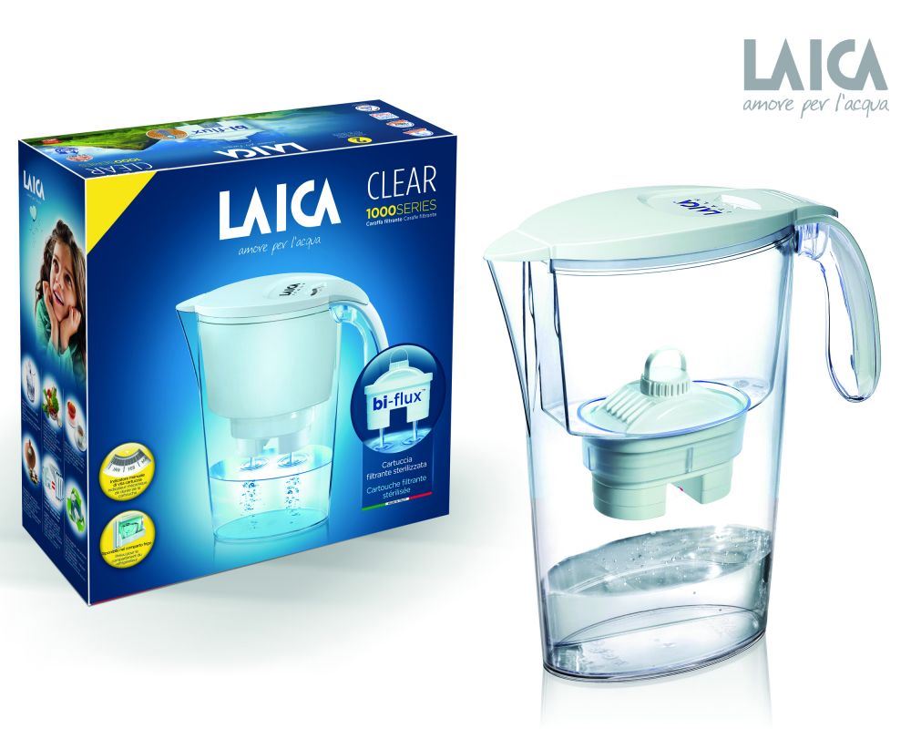 Laica Clear Line vízszűrő kancsó fehér  (J11AB / GYLA-J989W)