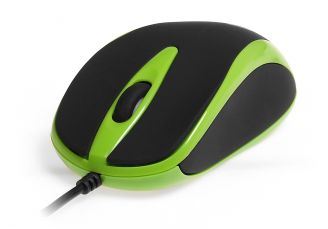 Media-Tech Plano optikai USB egér fekete-zöld (MT1091G)