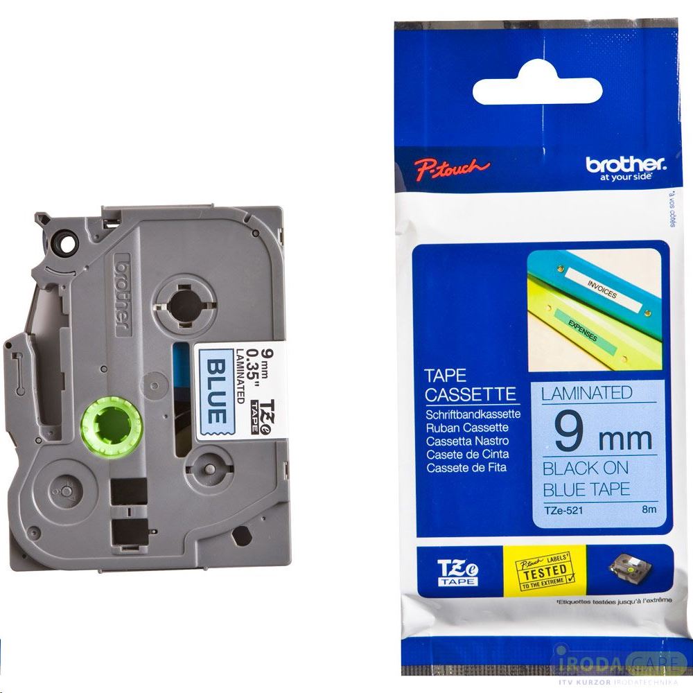 Brother P-touch TZe-521 szalag (TZE521) Brother P-touch TZe-521 szalag (TZE521)