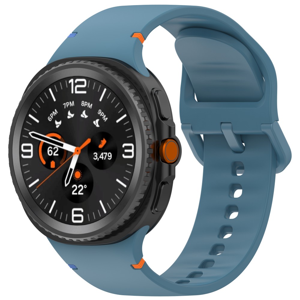 Samsung Galaxy Watch 8/Classic szil. óraszíj,22mm,Kék