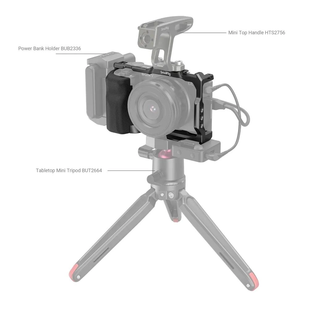 SMALLRIG ZV-E10 Cage With Grip For Sony