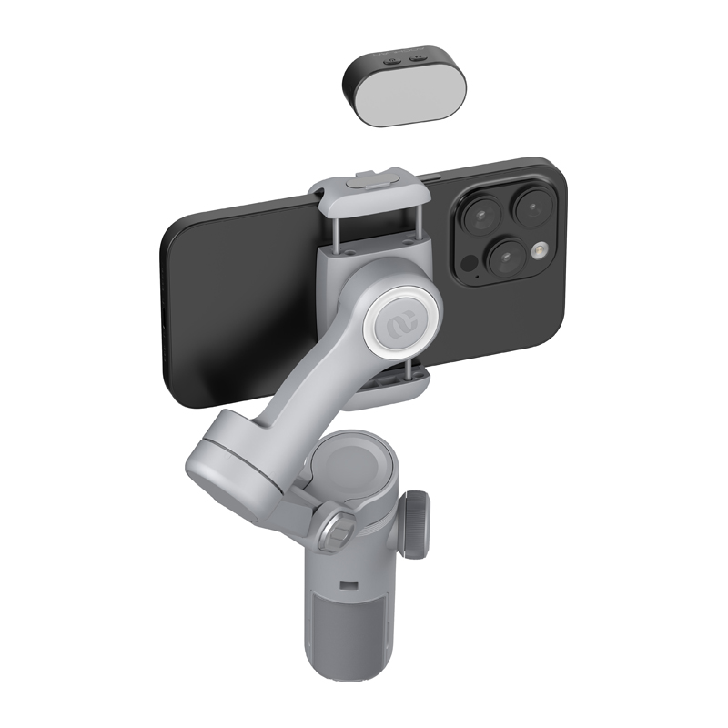 AOCHUAN X Pro gimbal RGB-megvilágítással (szürke)