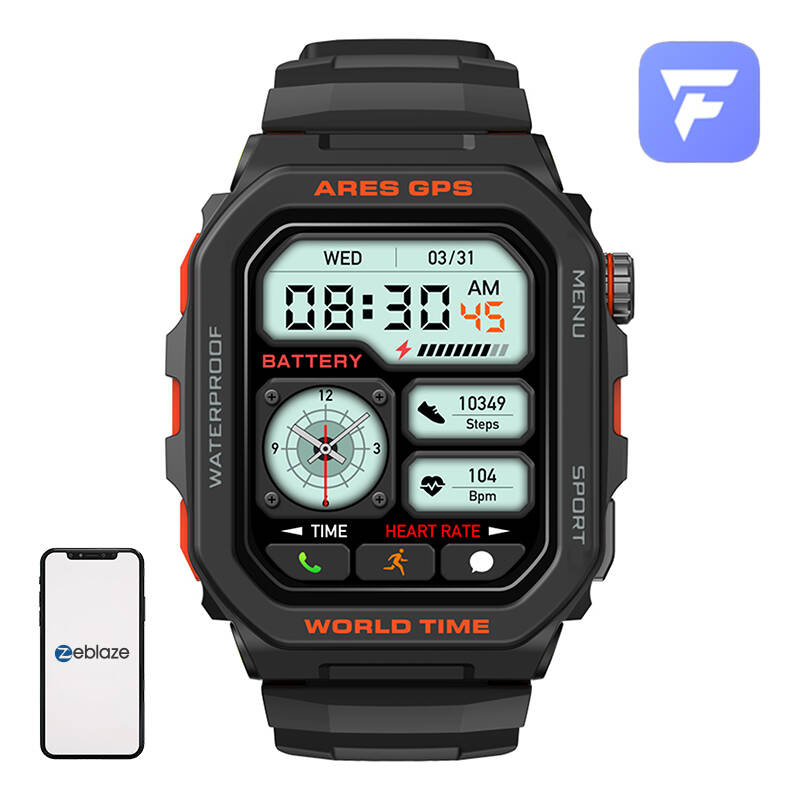  Zeblaze Ares GPS Okosóra Fekete