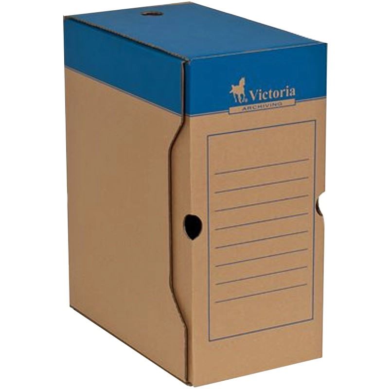 Archiválódoboz, A4, 150 mm, karton, VICTORIA OFFICE, natúr Archiválódoboz, A4, 150 mm, karton, VICTORIA OFFICE, natúr