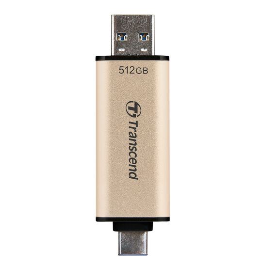 Pen Drive 512GB Transcend JetFlash 930C USB 3.2 3.2 Gen1 / 3.1 Gen1 Type-C arany (TS512GJF930C)