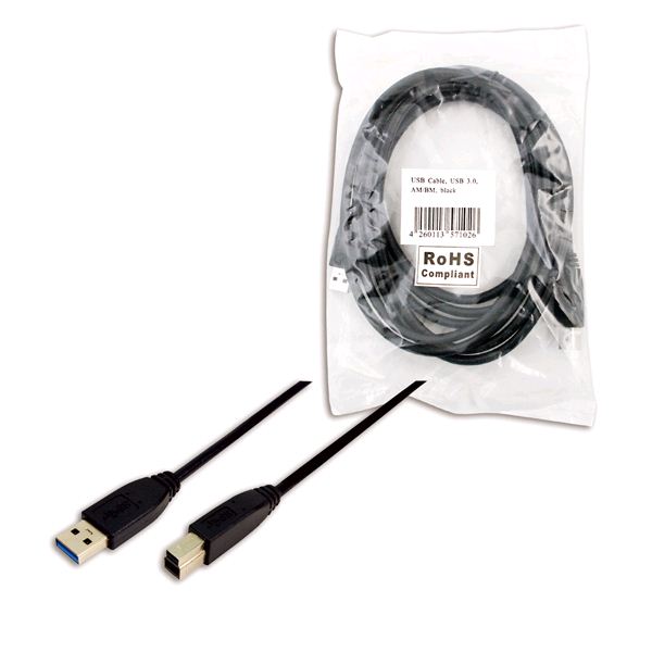 LogiLink USB 3.0 A-B nyomtató kábel 1m (CU0023) LogiLink USB 3.0 A-B nyomtató kábel 1m (CU0023)