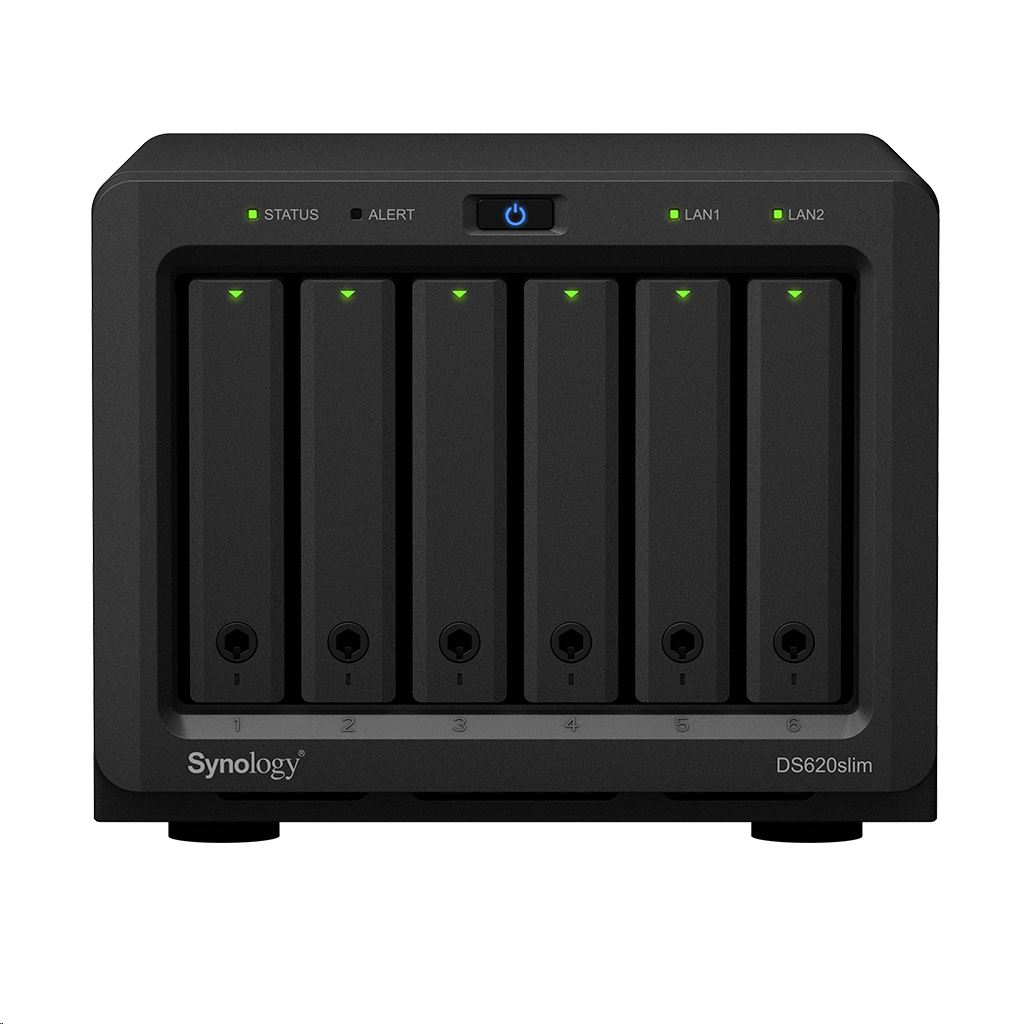 Synology DS620slim Hálózati adattároló (NAS) Synology DS620slim Hálózati adattároló (NAS)