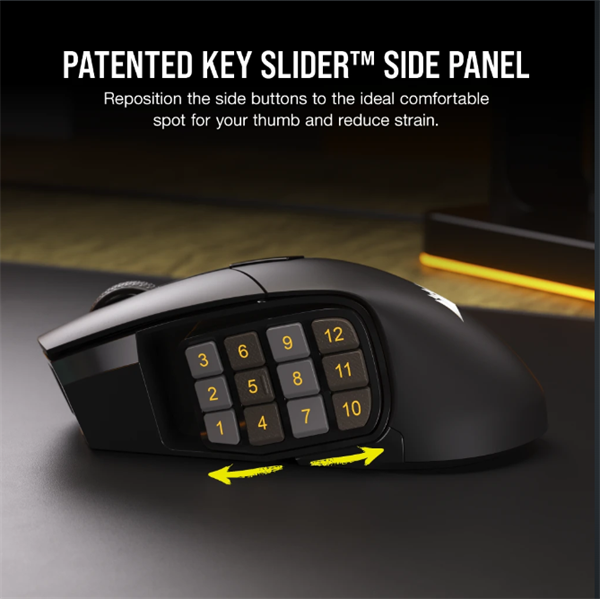 CORSAIR SCIMITAR ELITE   Vezeték Nélküli Egér Gaming