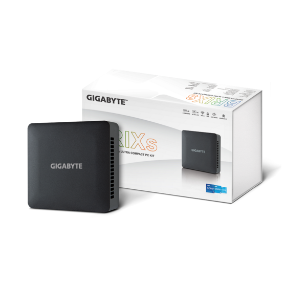 GIGABYTE BRIX i3 1315U 4.5GHz WIFI BT, 2.5" HDD hely PC GIGABYTE BRIX i3 1315U 4.5GHz WIFI BT, 2.5" HDD hely PC