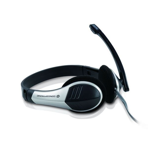 Conceptronic headset szürke (CCHATSTAR2)
