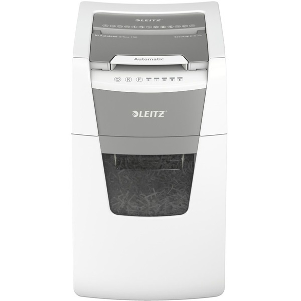 Leitz IQ AutoFeed Office 150 P4 Pro Iratmegsemmisítő Fehér
