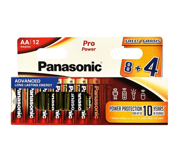 Panasonic EVERYDAY POWER szupertartós elem (AAA, LR03EPS, 1.5V, alkáli) 12db/csomag (LR03EPS-12HH-8-4F)