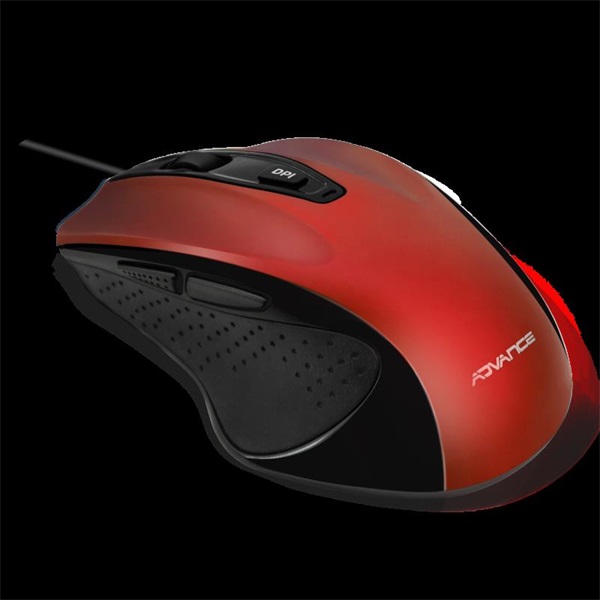 Advance SHAPE 6D Egér  Piros