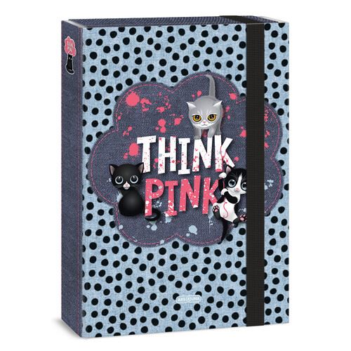 Ars Una Think Pink A/4 füzetbox Ars Una Think Pink A/4 füzetbox