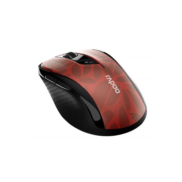 Rapoo "M500" Bluetooth vezeték nélküli piros egér Rapoo "M500" Bluetooth vezeték nélküli piros egér