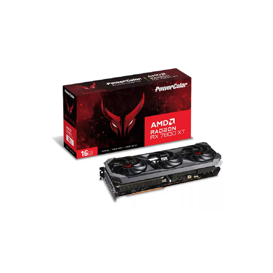 PowerColor AMD RX 7800 XT Red Devil 16GB GDDR6 RX7800XT 16G-E/OC Videókártya