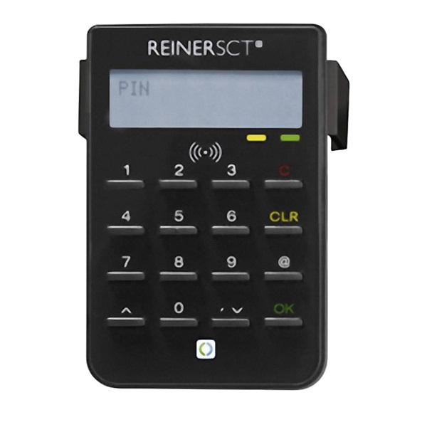 Reiner SCT cyberJack RFID standard e-személyi igazolvány olvasó (Német nyelvű menü)