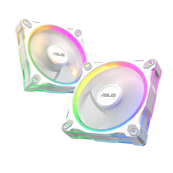 Asus Prime MR120 ARGB Reverse ház hűtő ventilátor Fehér
