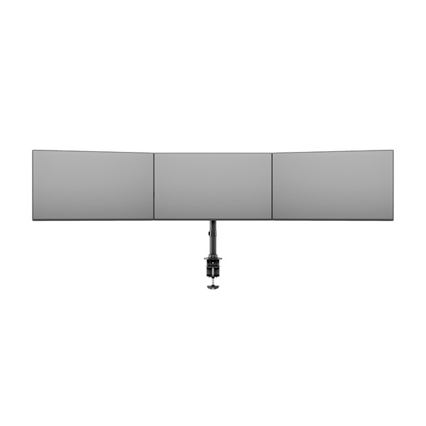 MULTIBRACKETS Asztali konzol (3 képernyős rögzítőkar), M Deskmount Basic Triple (15-27", max.VESA: 100x100 mm, 8 kg)