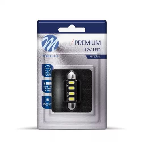 M-Tech Szofita LED 42mm 4x5730 SMD Can-Bus fehér színű 1db (72LB335W)