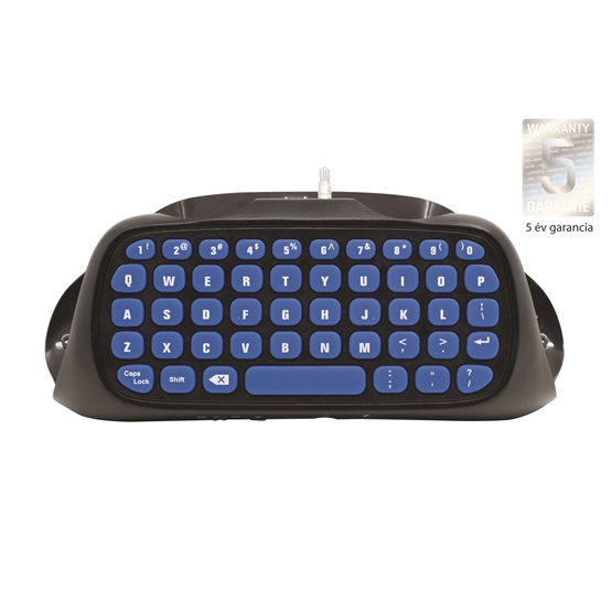 Snakebyte PS4 KeyPad Billentyűzet Fekete-kék Snakebyte PS4 KeyPad Billentyűzet Fekete-kék