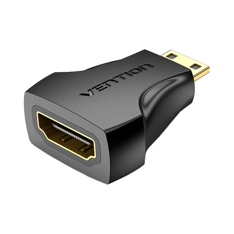 Female HDMI to Male Mini HDMI Adapter Vention AISB0 (Black)