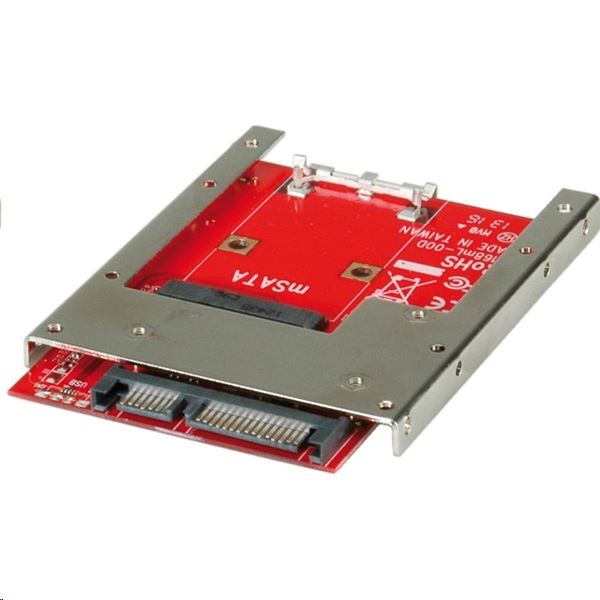 Roline mSATA SSD -> 2.5" beépítő adapter (11.03.1567-10) Roline mSATA SSD -> 2.5" beépítő adapter (11.03.1567-10)