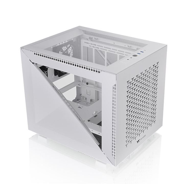 Thermaltake Divider 200 TG Air Snow táp nélküli ablakos Micro-ATX ház fehér (CA-1V1-00S6WN-01) Thermaltake Divider 200 TG Air Snow táp nélküli ablakos Micro-ATX ház fehér (CA-1V1-00S6WN-01)