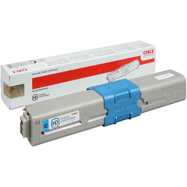 Oki C510/C530/C511/C531/MC561/MC562 5000 oldal Eredeti cián toner 