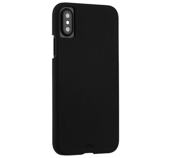 CASE-MATE BARELY THERE műanyag telefonvédő (ultrakönnyű) FEKETE [Apple iPhone XS 5.8]