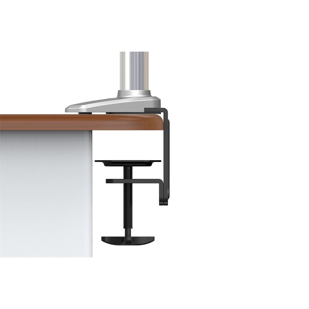 Digitus DA-90353 Univerzális  kettős asztali monitortartó gázrugóval és szorítóval Ezüst