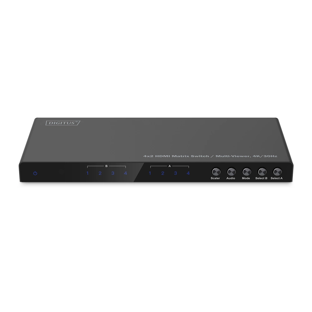 Digitus 4x2 HDMI Matrix Switch / Multi-Viewer 4K