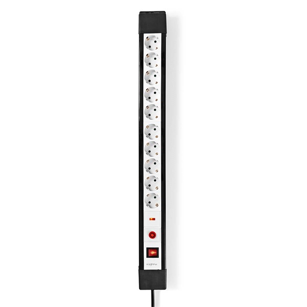 Nedis ESC103SPF1PRO 10 aljzatos túlfeszültségvédelemmel H05VV-F 3G1.5mm2 3680 W 16A hossz 3m elosztó Nedis ESC103SPF1PRO 10 aljzatos túlfeszültségvédelemmel H05VV-F 3G1.5mm2 3680 W 16A hossz 3m elosztó