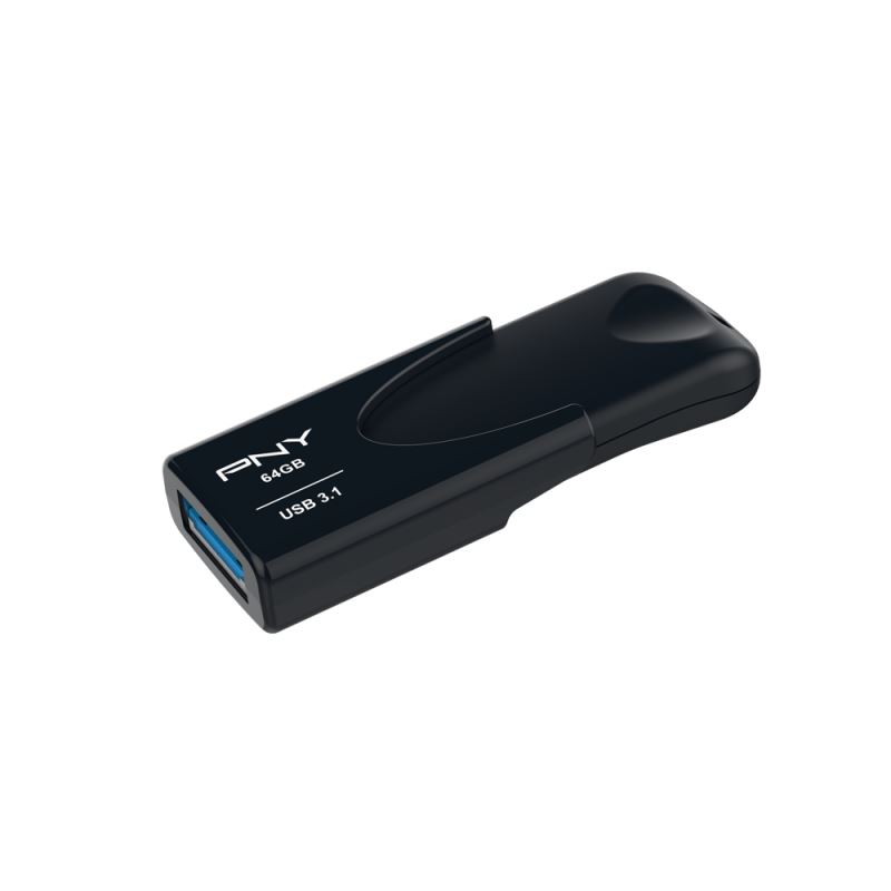 Pen Drive 64GB PNY Attaché 4 USB 3.1 ( FD64GATT431KK-EF) Pen Drive 64GB PNY Attaché 4 USB 3.1 ( FD64GATT431KK-EF)