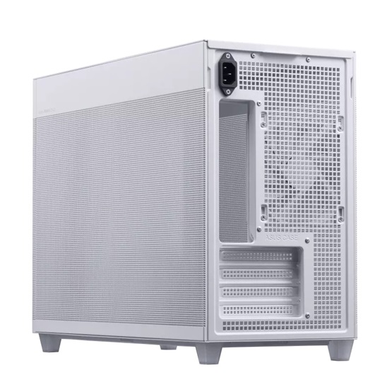  Asus Prime AP201 TG White   mini számítógépház  Fehér