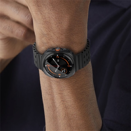 Mybandz 65035 WAVES szilikon Samsung Galaxy Watch Ultra szíj Fekete Mybandz 65035 WAVES szilikon Samsung Galaxy Watch Ultra szíj Fekete
