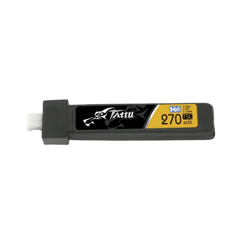 Tattu LiPo 270mAh 3.8V 75C 1S1P JST-PHR 2.0 akkumulátor (5db) Tattu LiPo 270mAh 3.8V 75C 1S1P JST-PHR 2.0 akkumulátor (5db)