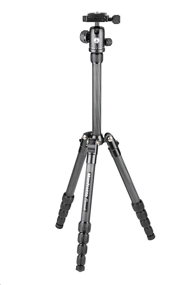 Manfrotto MKELES5CF-BH tripod gömbfejjel szürke