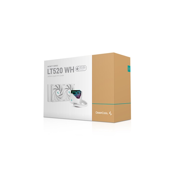 DeepCool LT520 WH 2x12cm CPU Water Cooler DeepCool LT520 WH 2x12cm CPU Water Cooler