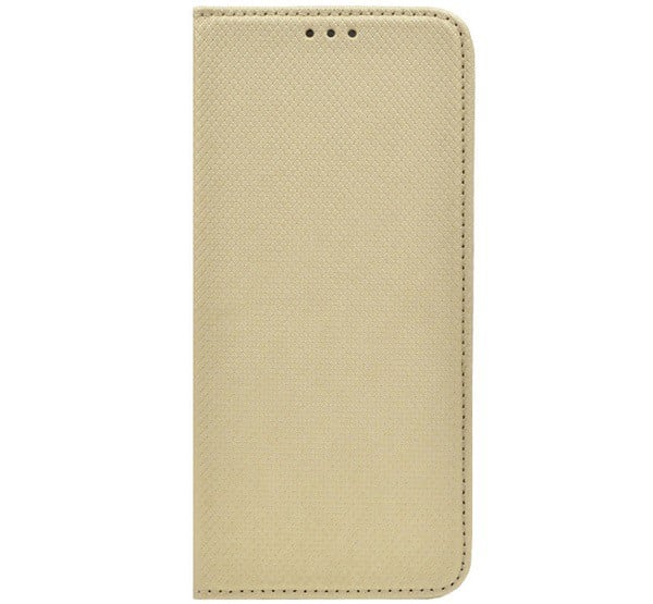 Tok álló, bőr hatású (FLIP, oldalra nyíló, asztali tartó funkció, rombusz minta) ARANY [Xiaomi Poco X4 Pro 5G]