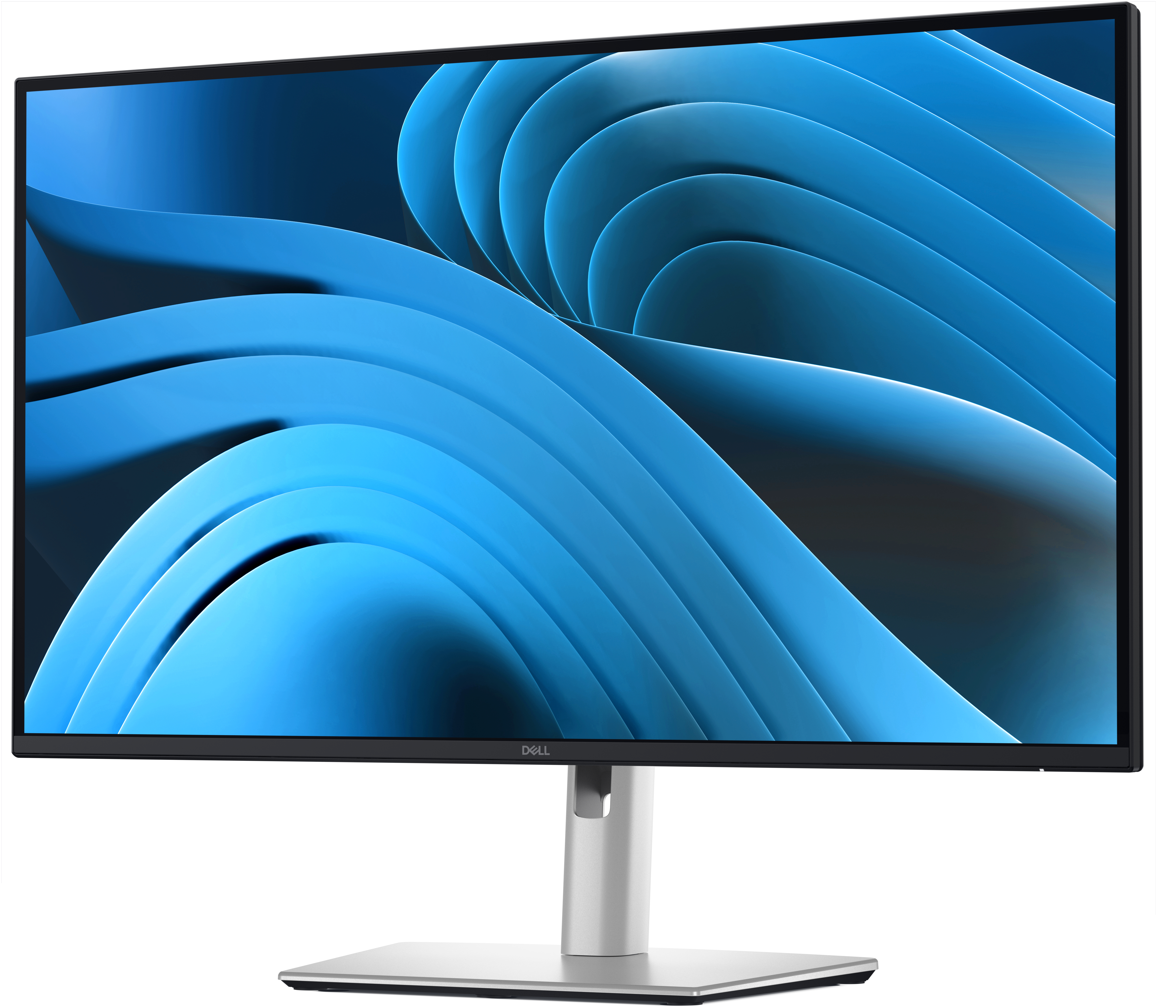 DELL  27" Pro Plus  P2725QE Monitor - 3840x2160, 4K, LED, IPS, 100Hz, 5ms, LAN,  Pivot Fekete-ezüst