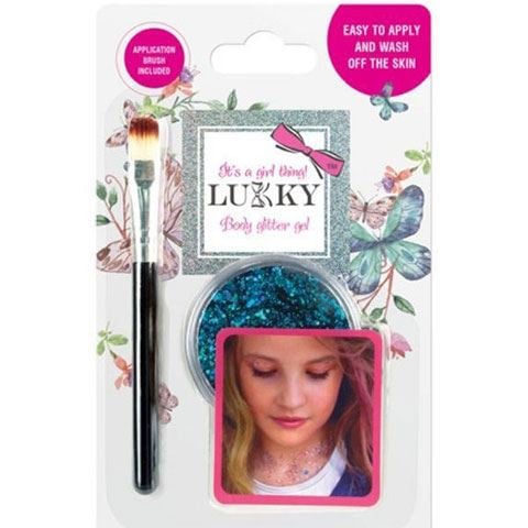 Flair Toys Lukky: Csillámos kék testzselé (T11924)