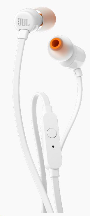JBL T110 In-Ear fülhallgató fehér (T110WHT) JBL T110 In-Ear fülhallgató fehér (T110WHT)