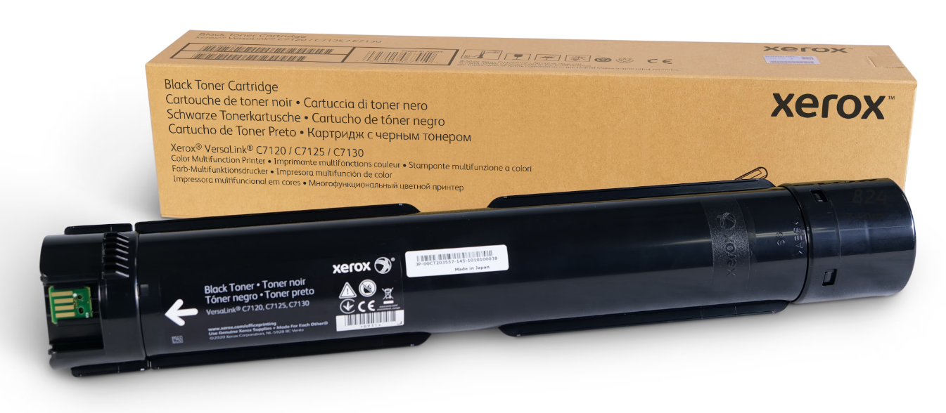 Xerox C7120/C7125 Fekete toner eredeti
