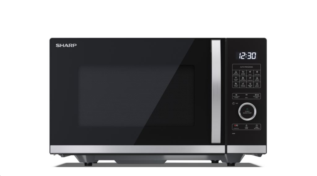 Sharp YC-QG254AEB forgótányér nélküli mikrohullámú sütő