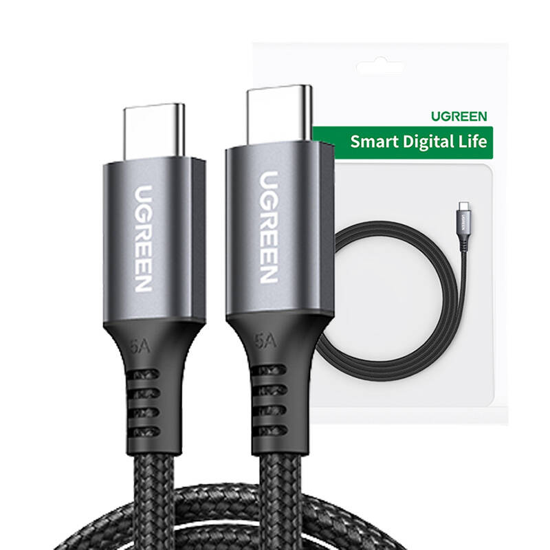 Fast Charging Cable USB-C to USB-C UGREEN 15961 PD 3m (Black) Fast Charging Cable USB-C to USB-C UGREEN 15961 PD 3m (Black)
