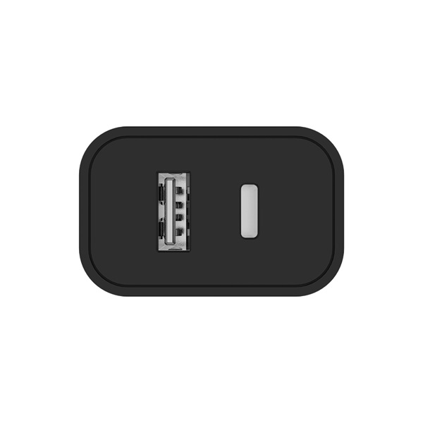 COLORWAY USB töltő adapter (Type-C PD + USB QC3.0) (20W) V2 Fekete COLORWAY USB töltő adapter (Type-C PD + USB QC3.0) (20W) V2 Fekete