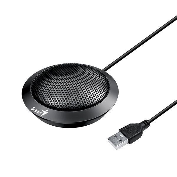 Genius MIC-100U fekete asztali mikrofon (31700001400)