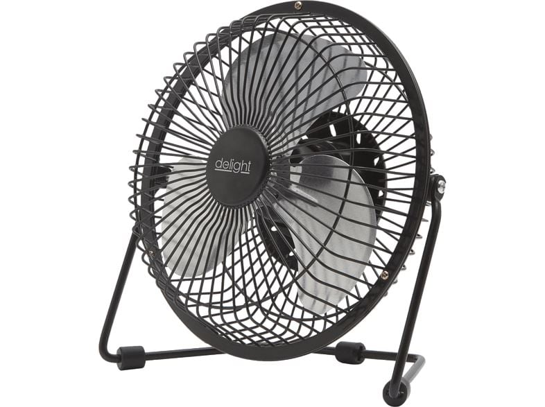 Delight 51110 USB asztali ventilátor fekete Delight 51110 USB asztali ventilátor fekete